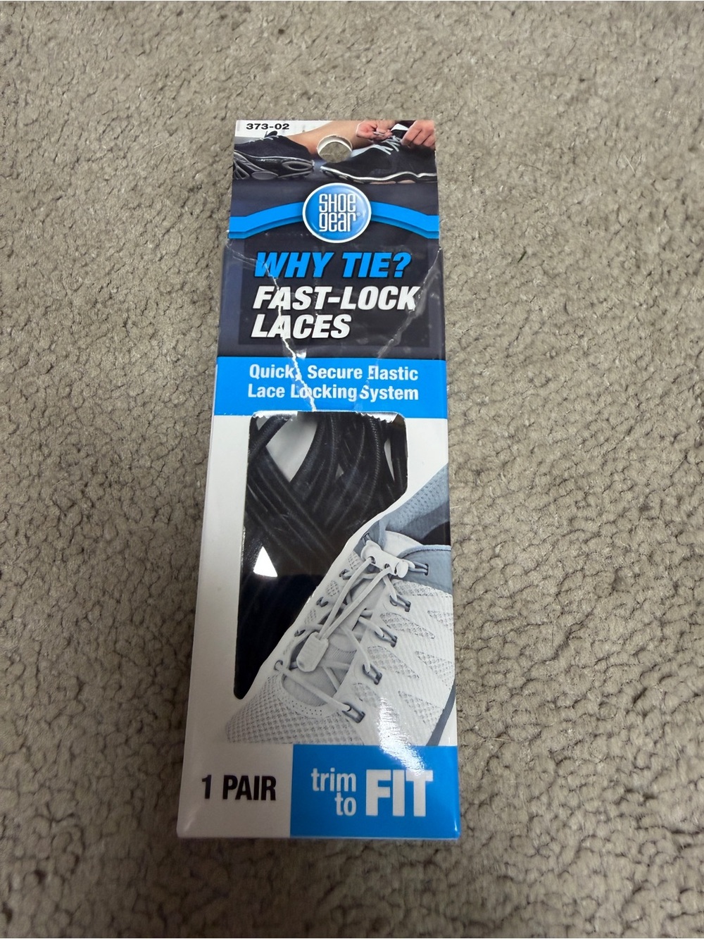 Fast-Lock Elastic Laces for Kids - Black